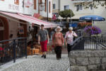 beim Zwischenhalt in Sankt Blasien